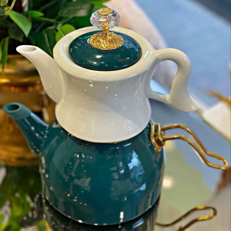 کتری قوری درب الماسی